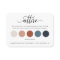 Minimalist Wedding Color Palette Attire Cards