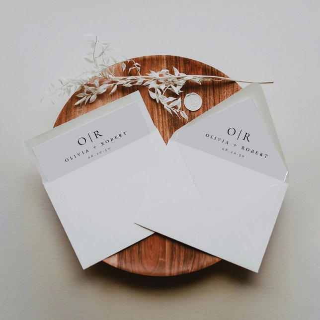 Minimalist Wedding Envelope Liner (Creator Uploaded)