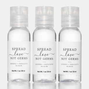 Minimalist Wedding Favor Hand Sanitizer