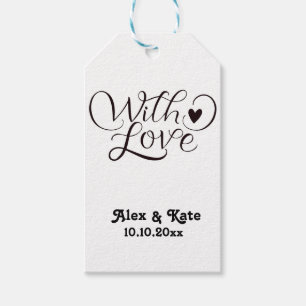 Minimalist Wedding Gift Tags