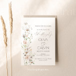 Minimalist Wedding Invitation Template Wildflower<br><div class="desc">Minimalist Wedding Invitation Template Wildflower The Minimalist Wedding Invitation Template Wildflower exudes enchanting charm with its Botanical Wildflower theme. This invitation captures the essence of a romantic garden affair, adorned with delicate wildflower illustrations that evoke a sense of natural beauty and whimsy. Its elegant design sets the tone for a...</div>