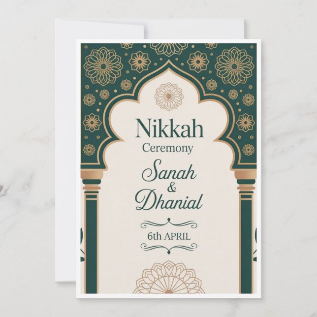 Minimalist Wedding Invitations 💍 – Clean & Modern (Front)