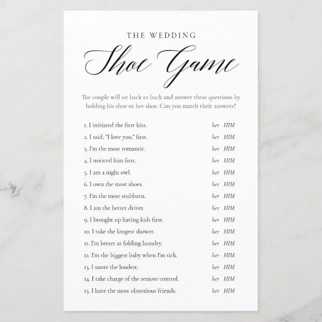25-Pack Minimalist Bridal Shower Advice Cards - 5x7 Inch Cards For Wedding Party Games & Favors - View #4