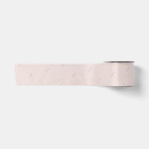 Minimalist Wedding Ribbon | Modern | Warm Blush