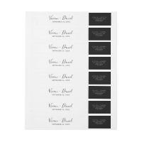 How to Print Address Labels for Wedding Invitations - Address Labels Guide