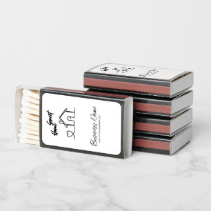 Minimalist Welcome Home Client Appreciation Matchboxes