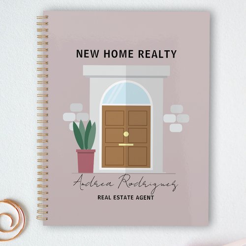 Minimalist Welcoming Front Door Real Estate Agent