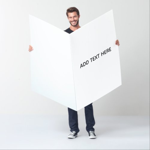 Minimalist White Elegant for Any Occasions Card