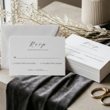 Minimalist White Elegant Wedding