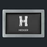 MINIMALIST WHITE ONE LETTER MONOGRAM NAME BLACK BELT BUCKLE<br><div class="desc">THIS IS A SIMPLE,  ONE LETTER MONOGRAM DESIGN,  SUITABLE FOR EVERYONE.YOU CAN CHANGE,  RESIZE OR ADD TEXT AND COLOURS THE WAY YOU LIKE.THANK YOU.</div>