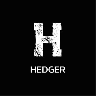 MINIMALIST WHITE ONE LETTER MONOGRAM NAME BLACK CUTOUT