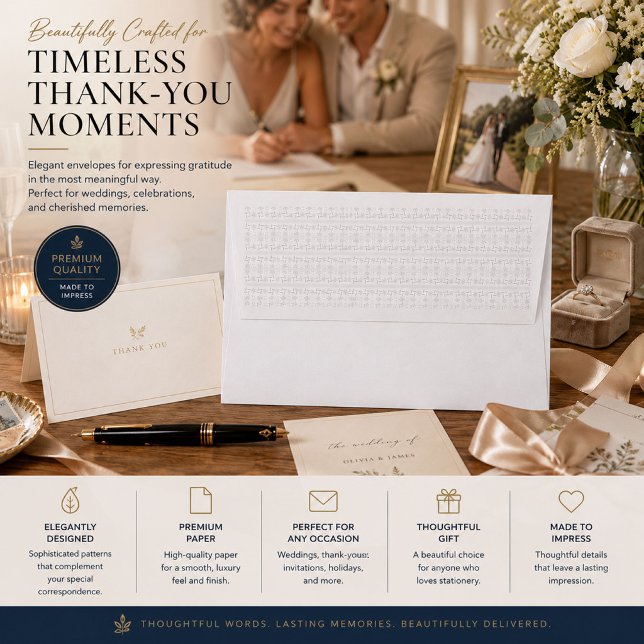 Minimalist White Pattern Envelope (Creator Uploaded)