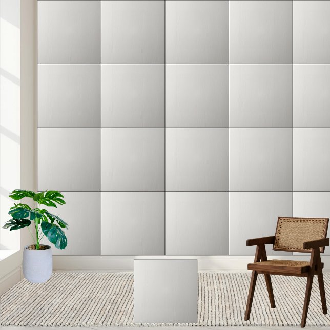Minimalist White Wood Grain Ceramic Tile (Minimalist White Wood Grain Ceramic Tile)