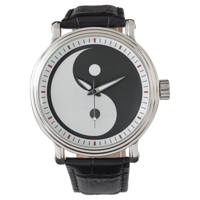 Minimalist Yin Yang   Watch (Front)