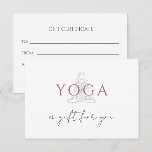 Minimalist Yoga Instructor Lotus Pose Illustration