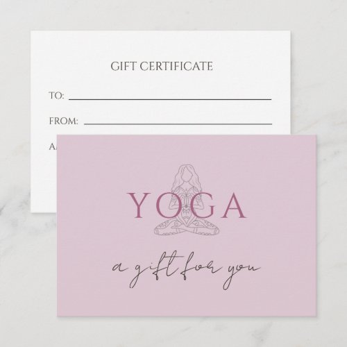 Minimalist Yoga Instructor Lotus Pose Illustration