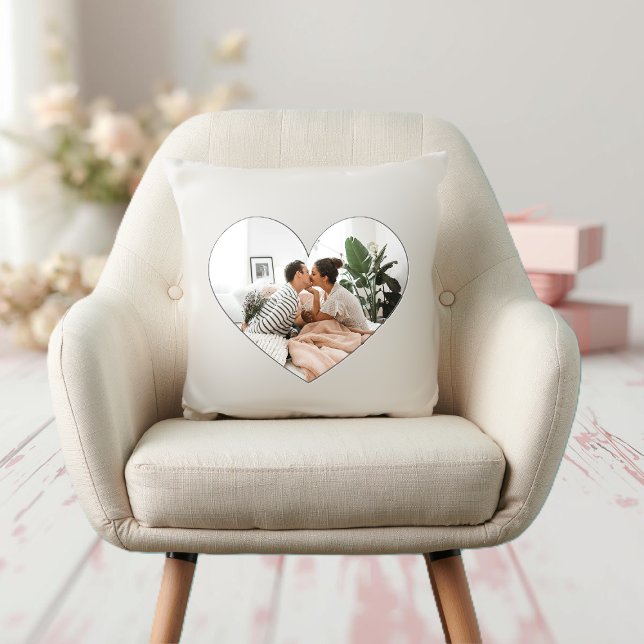 Minimalist You Are Loved Neutral Throw Pillow (Creator Uploaded)