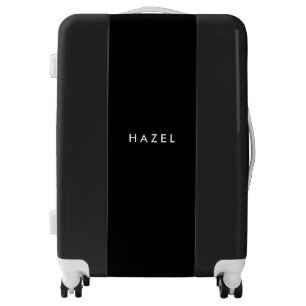 Minimalistic and elegant name luggage