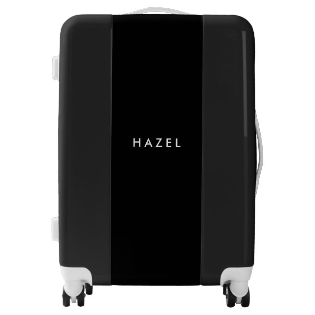 Minimalistic and elegant name  luggage (Front)