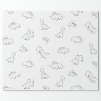 Its a boy. Cute blue funny animals toy baby shower Wrapping Paper