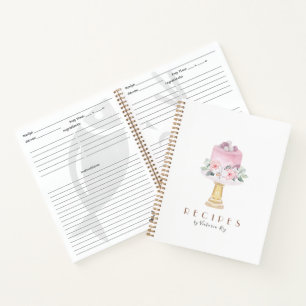 Minimalistic   Bakery   Caterer   Cake Notebook
