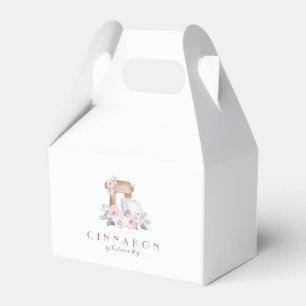 Minimalistic   Bakery   Caterer Favor Boxes