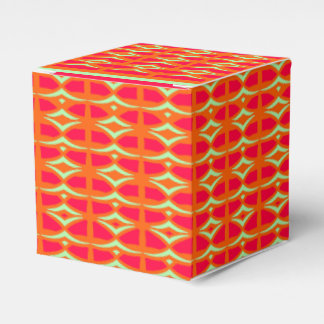 Minimalistic birds on grid favor boxes