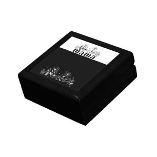 Minimalistic Black & White Wildflower Mama Gift Box