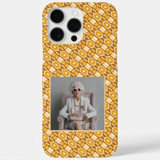 Minimalistic Bridal Shower Gifts Tribal Pattern  Case-Mate iPhone Case (Back)