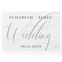 Minimalistic Calligraphy Modern Welcome Wedding