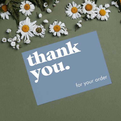 Minimalistic Cards Small Business Thank You Cards