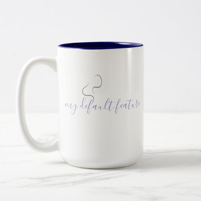 Minimalistic Coffee Mug Design (Left)