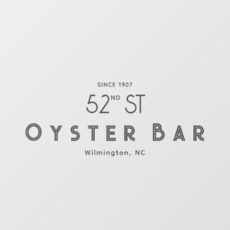 Minimalistic Deco Style | Gray Window Cling