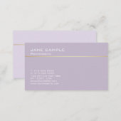 Minimalistic Design Professional Elegant Harmonic Business Card (Front/Back)