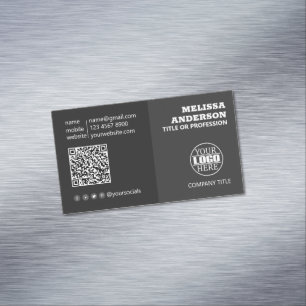 Minimalistic Dual Tone  Business Card