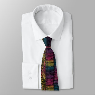 Minimalistic Father'S Day Gifts Crocodile Skin  Neck Tie