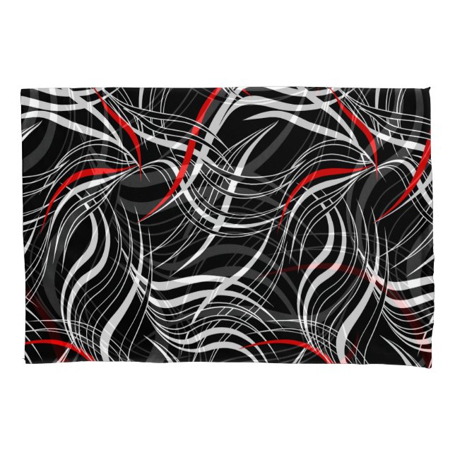 Minimalistic Geometric: Simple Artwork Pattern Pillow Case (Front)