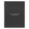 Minimalistic Gray Vintage Faux Leather
