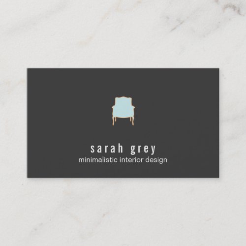 Minimalistic Interior Design Business Card