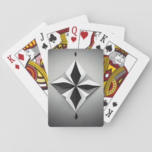 Minimalistic logo of Bezdroza depicted as crossr Playing Cards