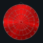 Minimalistic Metallic Red Texture Dart Board<br><div class="desc">Elegant metallic red texture brushed aluminum look.
Minimalistic simple modern,  slick design.</div>