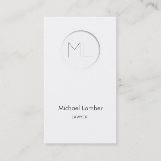 Customizable Minimalistic modern Business Card