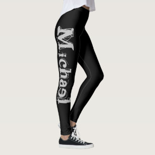 Hocus Pocus funny font with cutouts Leggings | Zazzle