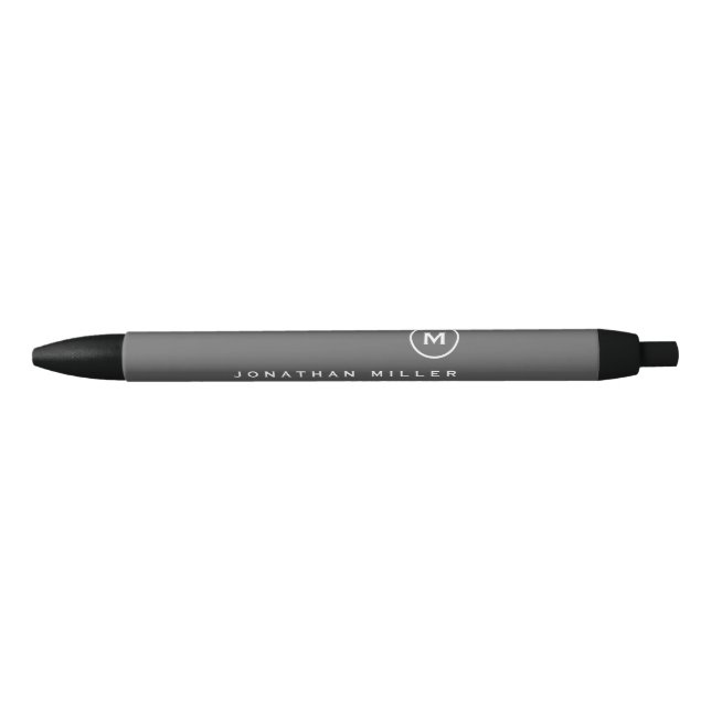Minimalistic Modern Monogram Pen (Front)