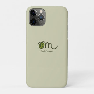Minimalistic Om Handwritten Personalized iPhone 11 Pro Case