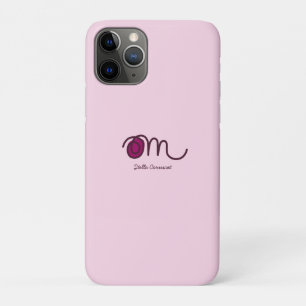 Minimalistic Om Handwritten Personalized iPhone 11 Pro Case