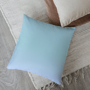 Minimalistic Ombre Vintage Vogue Throw Pillow