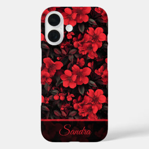 Minimalistic Retirement Gift Rose Custom iPhone 16 Case