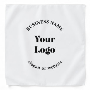 Minimalistic Retro-Modern Template for Your Logo Bandana