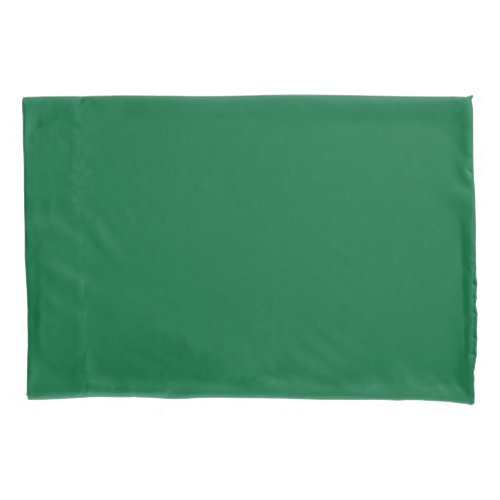 Minimalistic simple plain beautiful green color pillow case